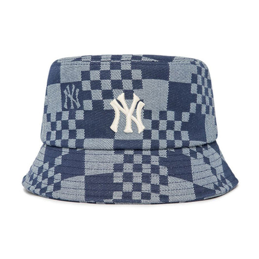 MLB - CHECKER BUCKET HAT 50NYD 【3AHTCC12N】