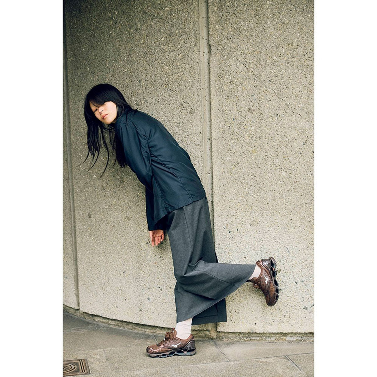 MIZUNO - WAVE PROPHECY LS BROWN 【D1GA251105】