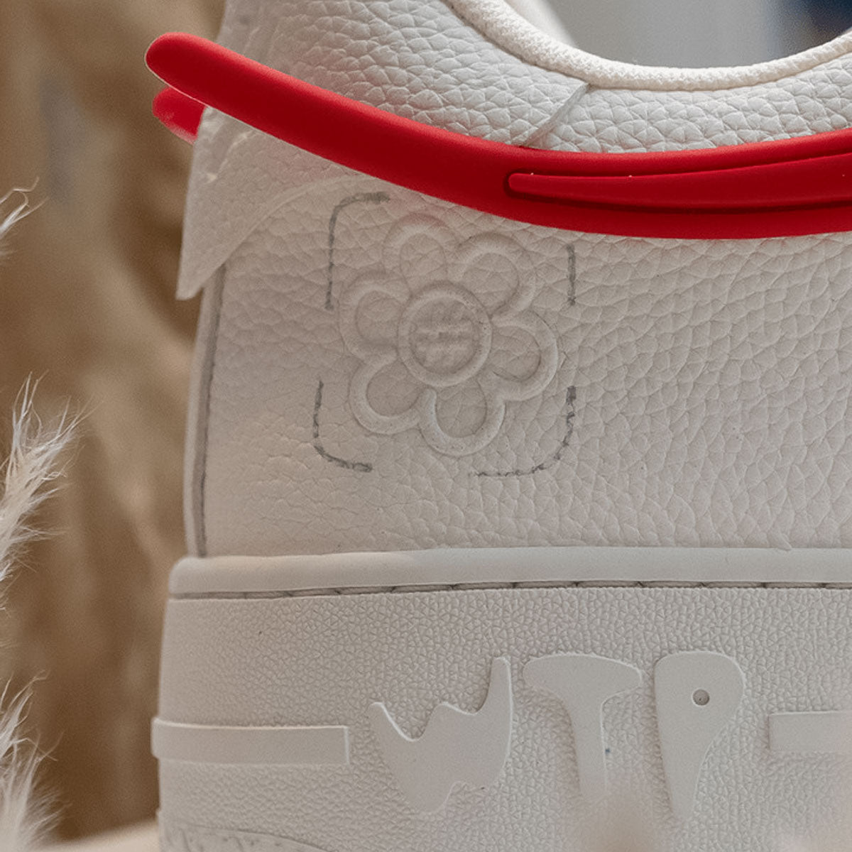 WATER THE PLANT - “FLARE” HK Exclusive GOAT Kicks White Red