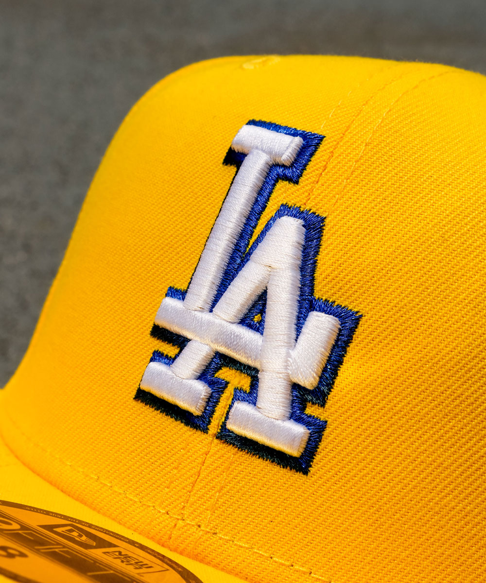 TY MATHIS NEW ERA - Los Angeles Dodgers 59FIFTY Roki Sasaki Patch Yellow