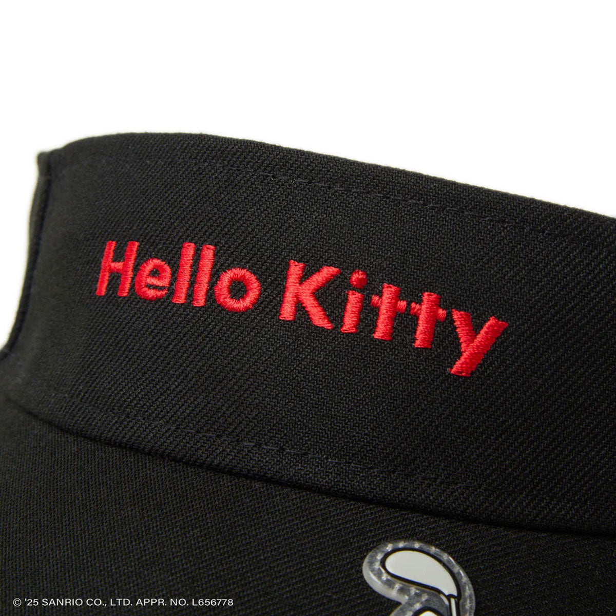 NEW ERA - SUN VISOR LV GOLF KITTY BLACK 【14348593】