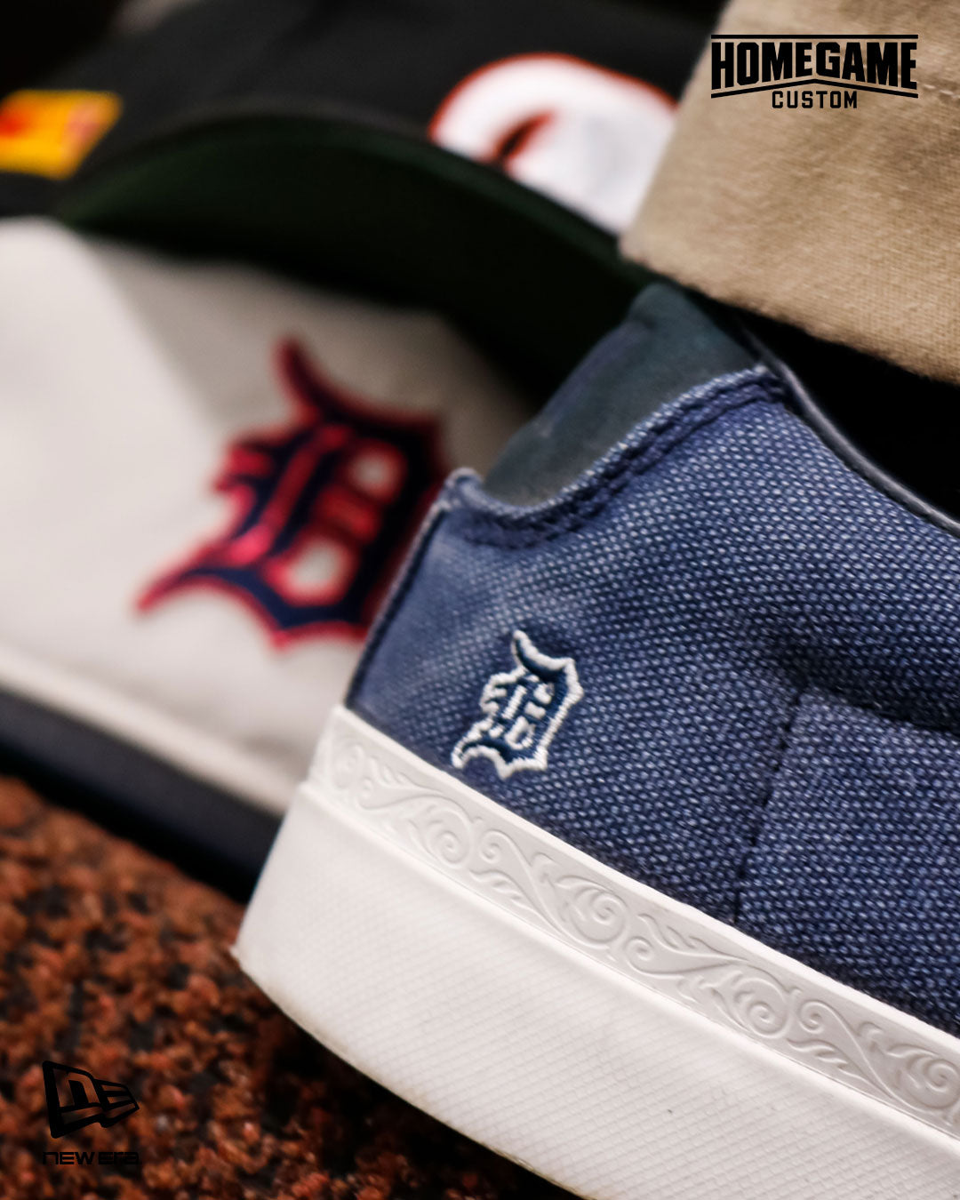 NEW ERA - DETROIT TIGERS CO OL 19TWENTY STONE/NAVY【15162395】