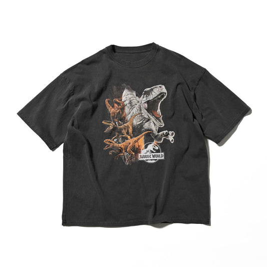 JURASSIC WORLD - VINTAGE TEE SUMI BLACK 【UJP-ST12】