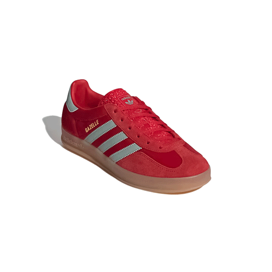 adidas GAZELLE INDOOR W「更好的猩紅色/朦朧的綠色」 adidas Gazelle Indoor「更好的猩紅色/朦朧的綠色」 [IG6786]