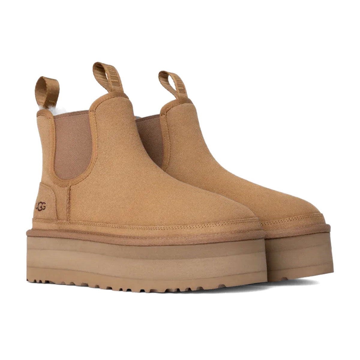 UGG W Neumel Platform CHELSEA Chestnut - ブラウン - 24.0cm