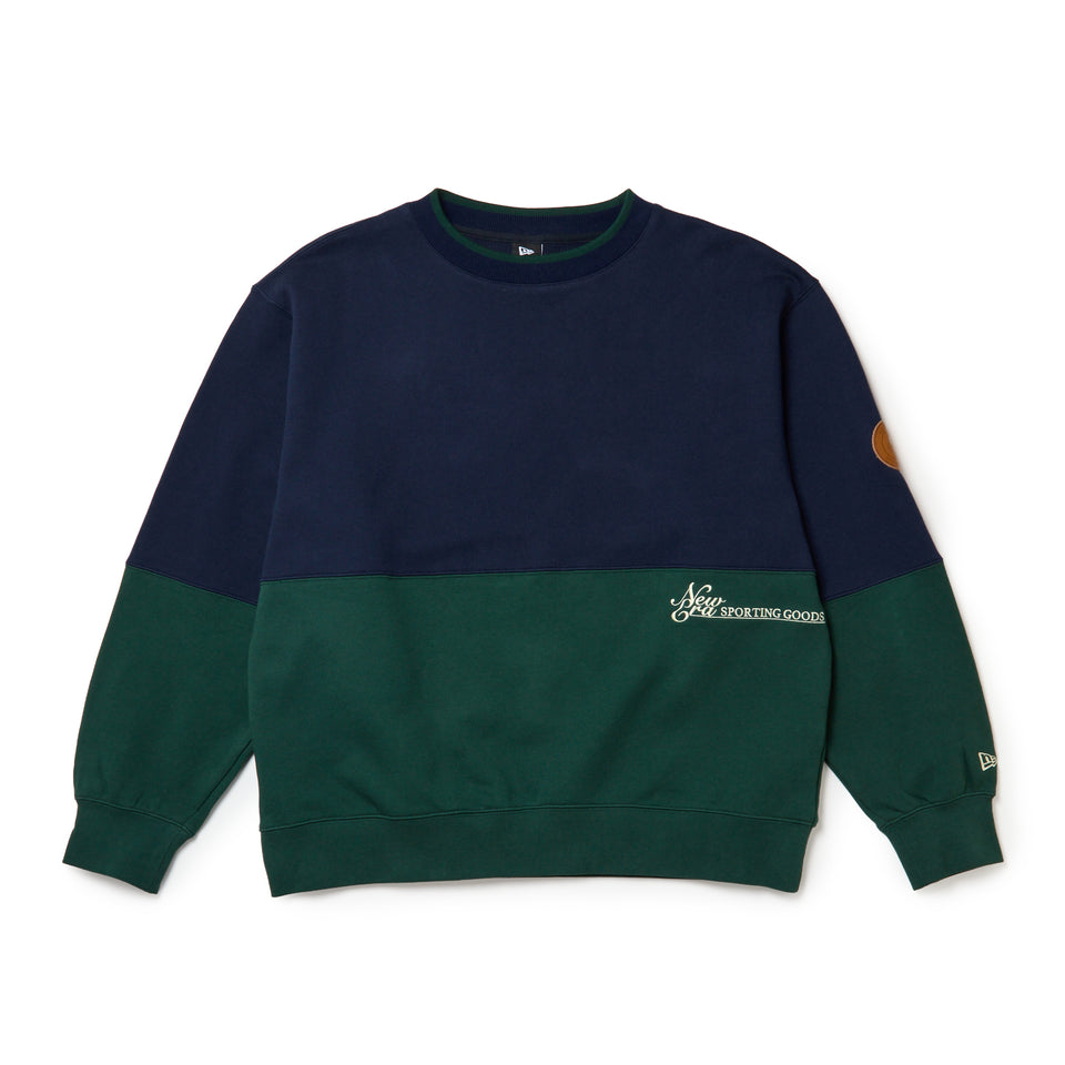 NEW ERA - OD SWEAT CN 2TONE TAKAYUKI OHASHI PATCH NAVY GREEN【15171735】