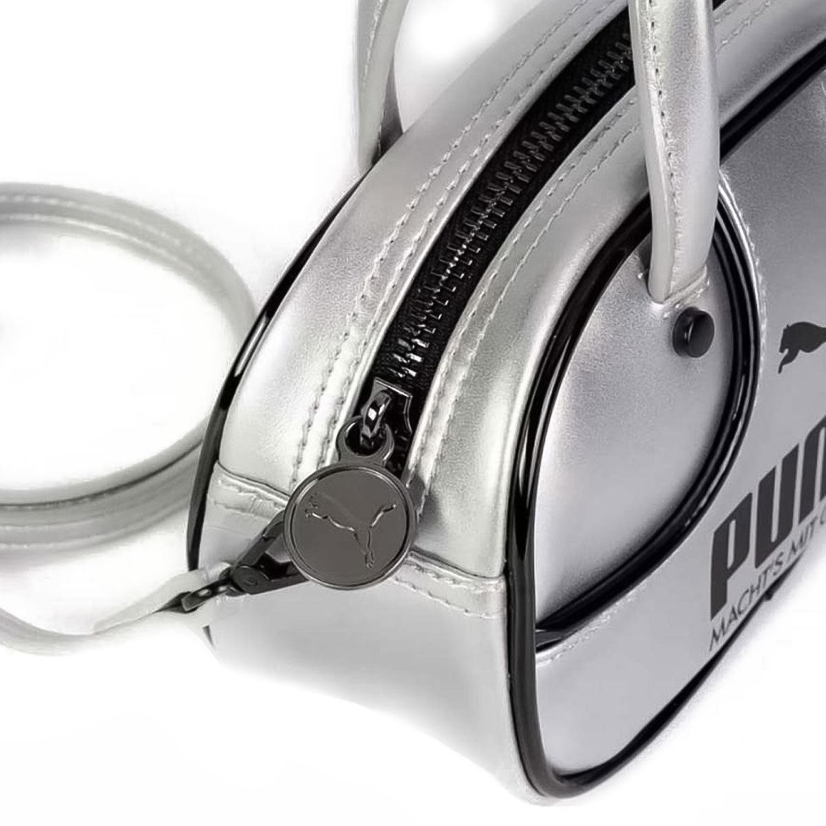 PUMA - 1976 MICRO GRIP BAG GLACIAL GRAY/PUMA BLACK 【92485-01】