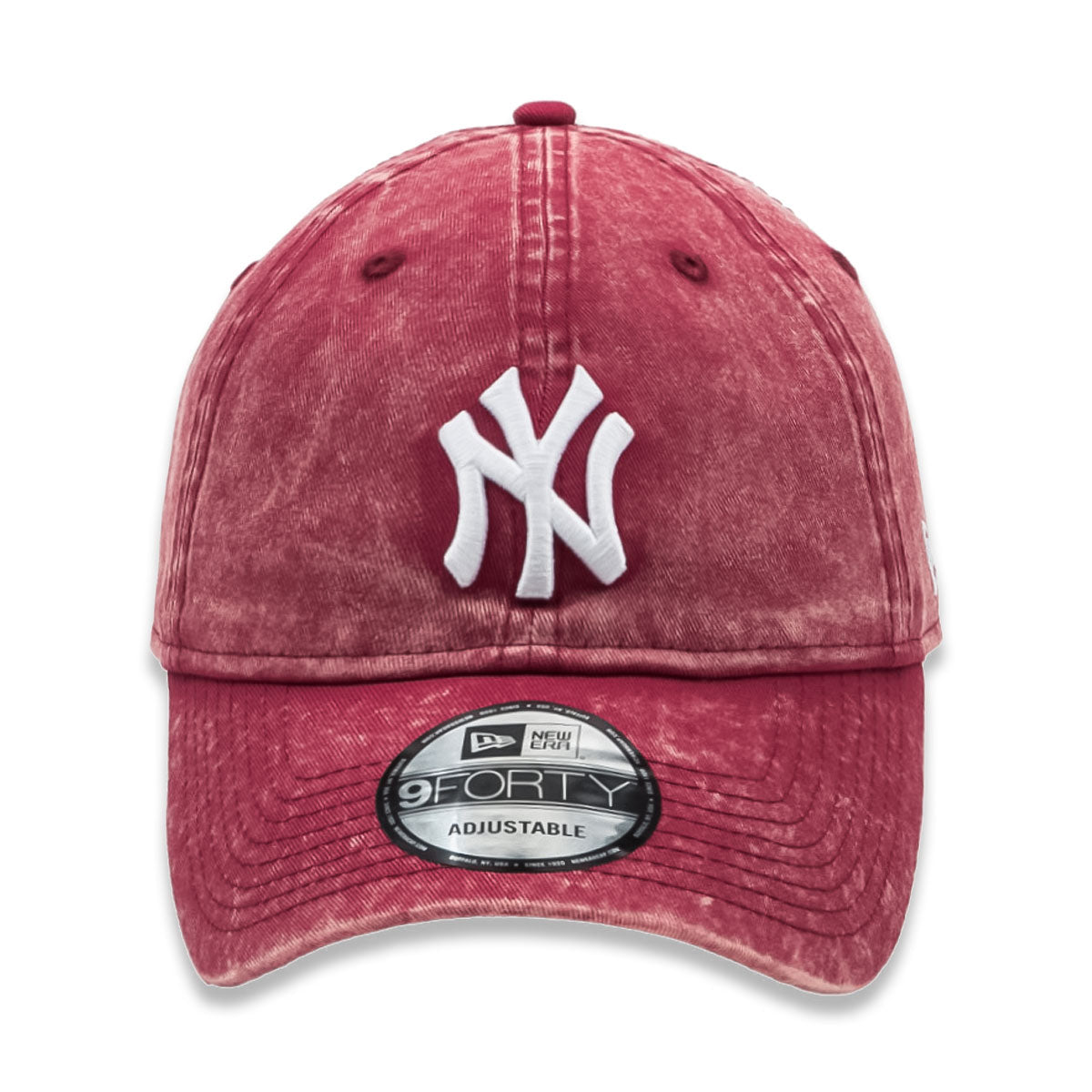 NEW ERA - 9FORTY YANKEES ACID WASH CAP RED 【1420580】