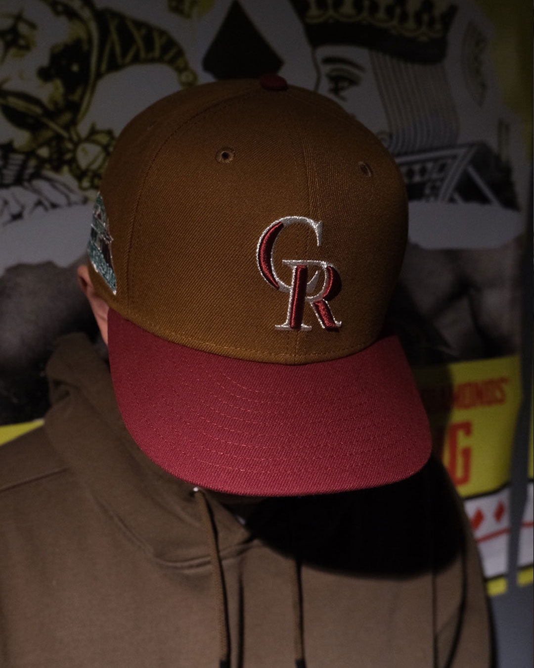 NEW ERA - COLORADO ROCKIES CO 1998 ASG 59FIFTY TOASTED PEANUT/CRDNL 【71021909】　