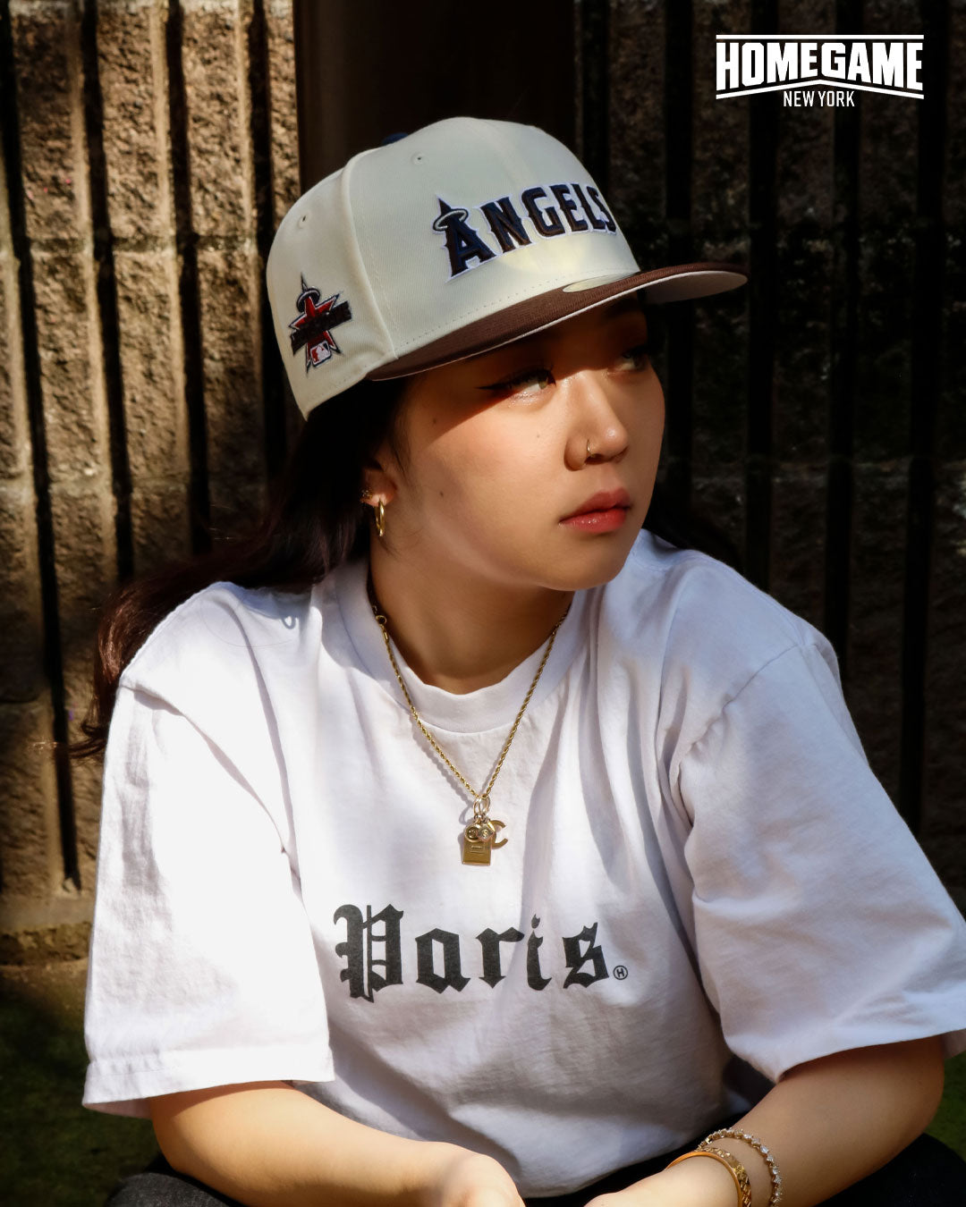 NEW ERA - Anaheim Angels 59Fifty 2010 All Star Game Chrime White/brown