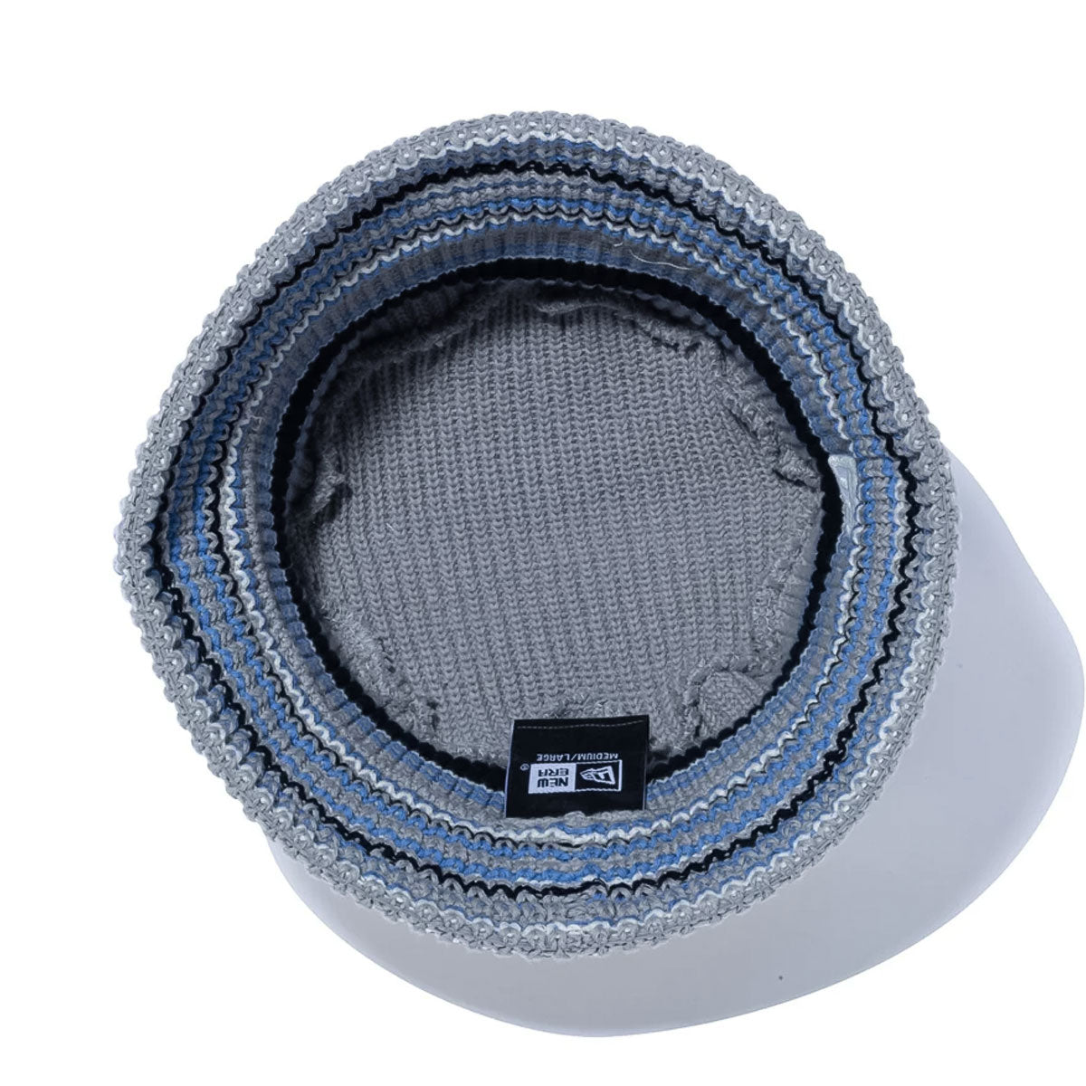 NEW ERA - KNIT BUCKET MULTI BORDER LIGHT GRY 【14518194】