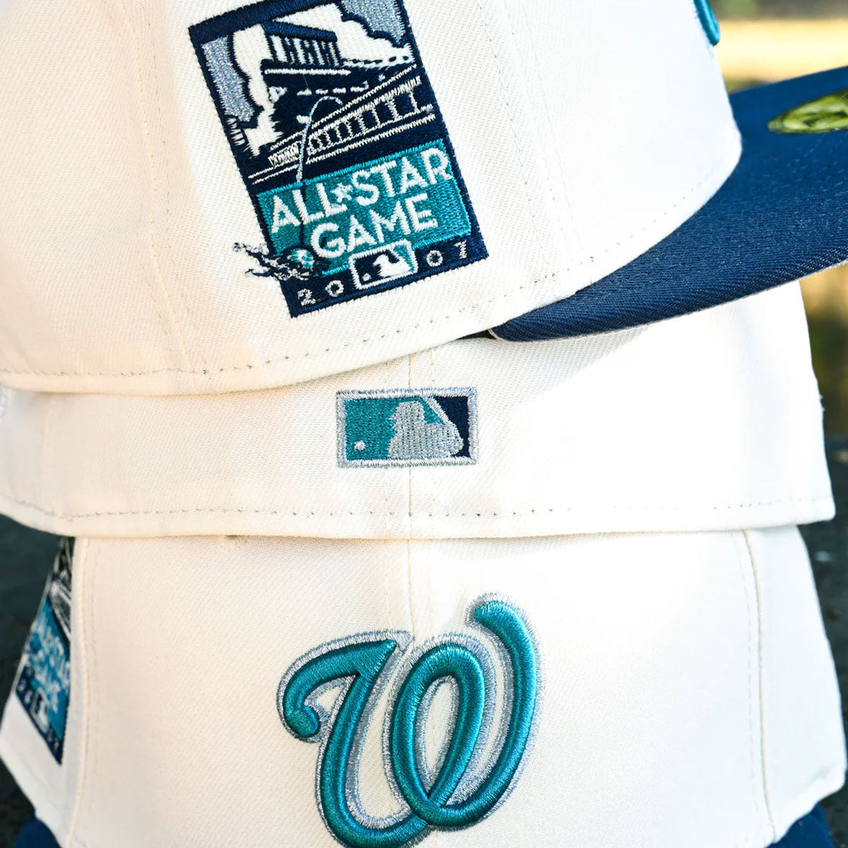 NEW ERA Washington Nationals - 59Fifty 2007 All Star Game Chrome/Oceanside Blue