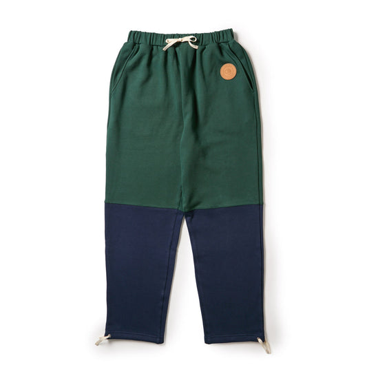 NEW ERA - OD 2TONE SWEAT PANTS TAKAYUKI OHASHI PATCH GRN NAVY【15171734】