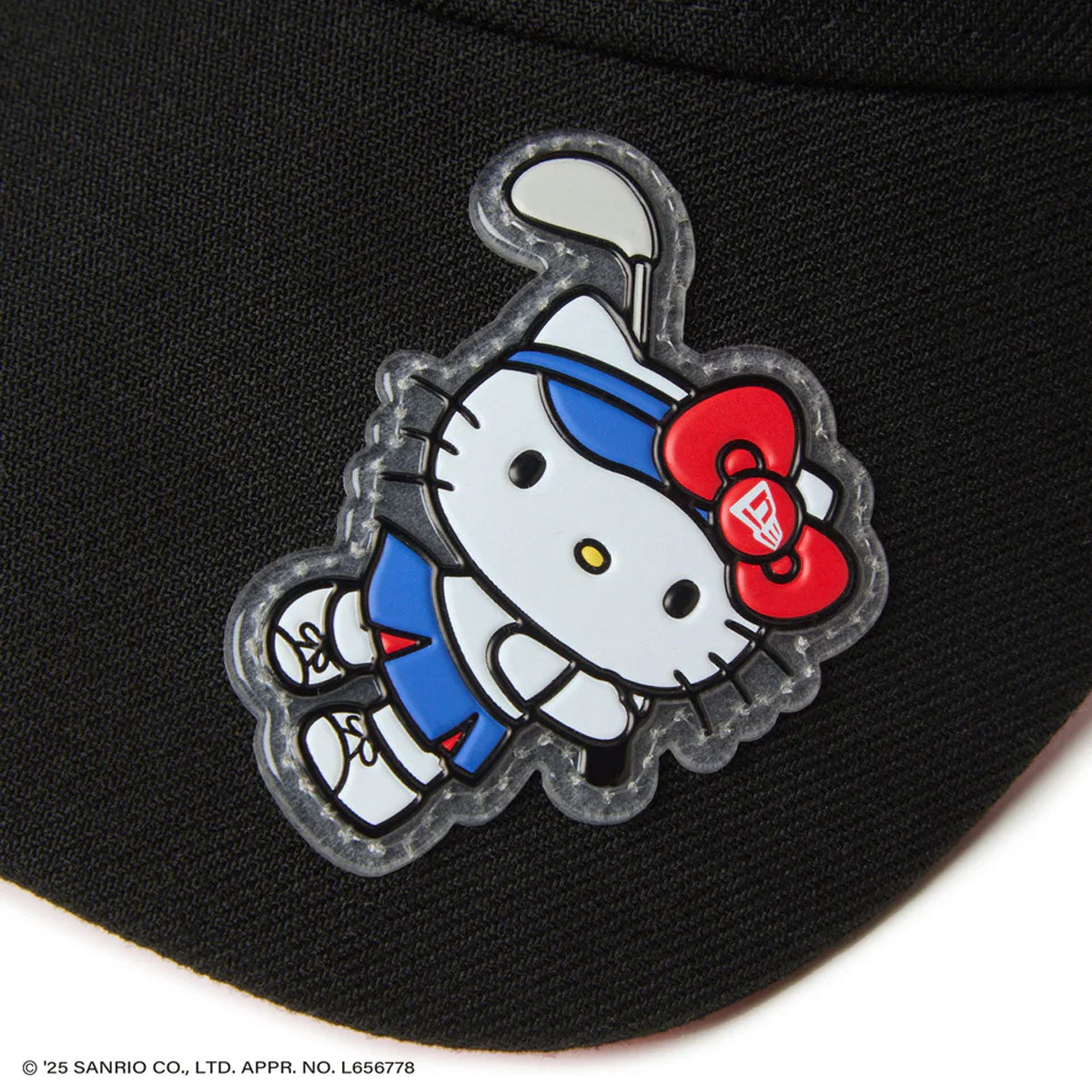 NEW ERA - SUN VISOR LV GOLF KITTY BLACK 【14348593】