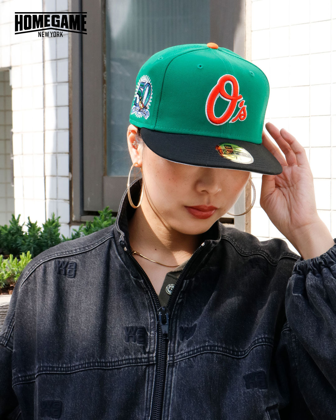 NEW ERA - Baltimore Orioles CO 59Fifty 50th anniversary Green/Black