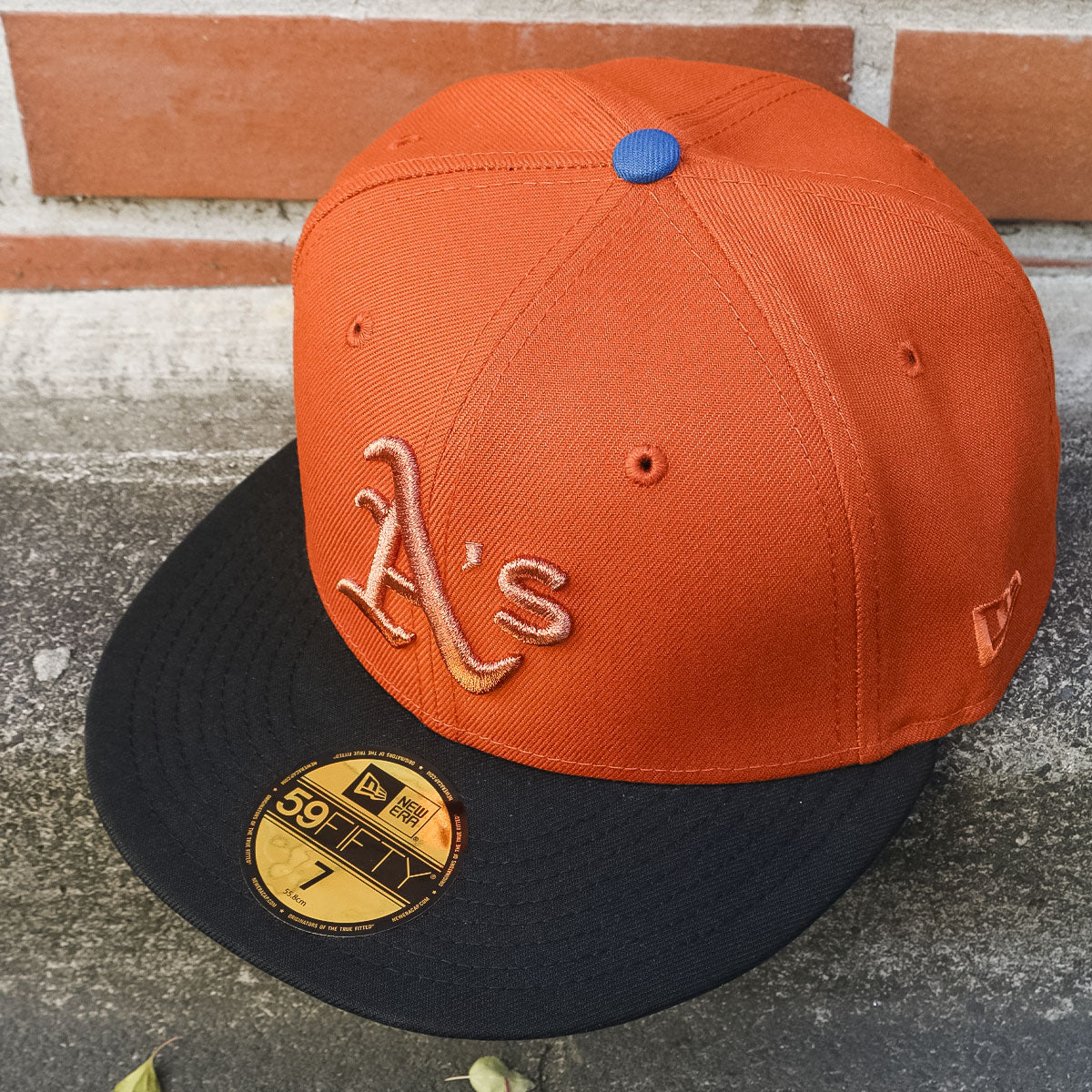 NEW ERA - Oakland Athletics 59Fifty 1889 World Series Orange/Black