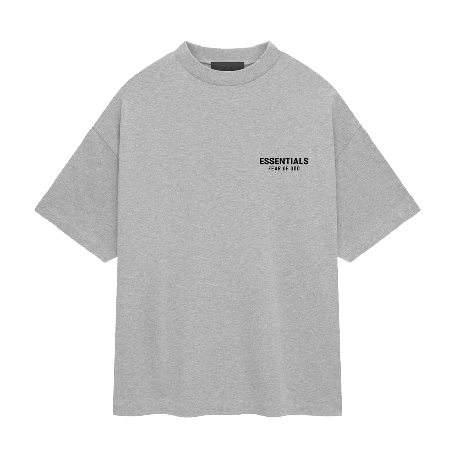 Fear of God ESSENTIALSJERSEY CREWNECK T-SHIRT LIGHT H GRAY 【125HO244368F】