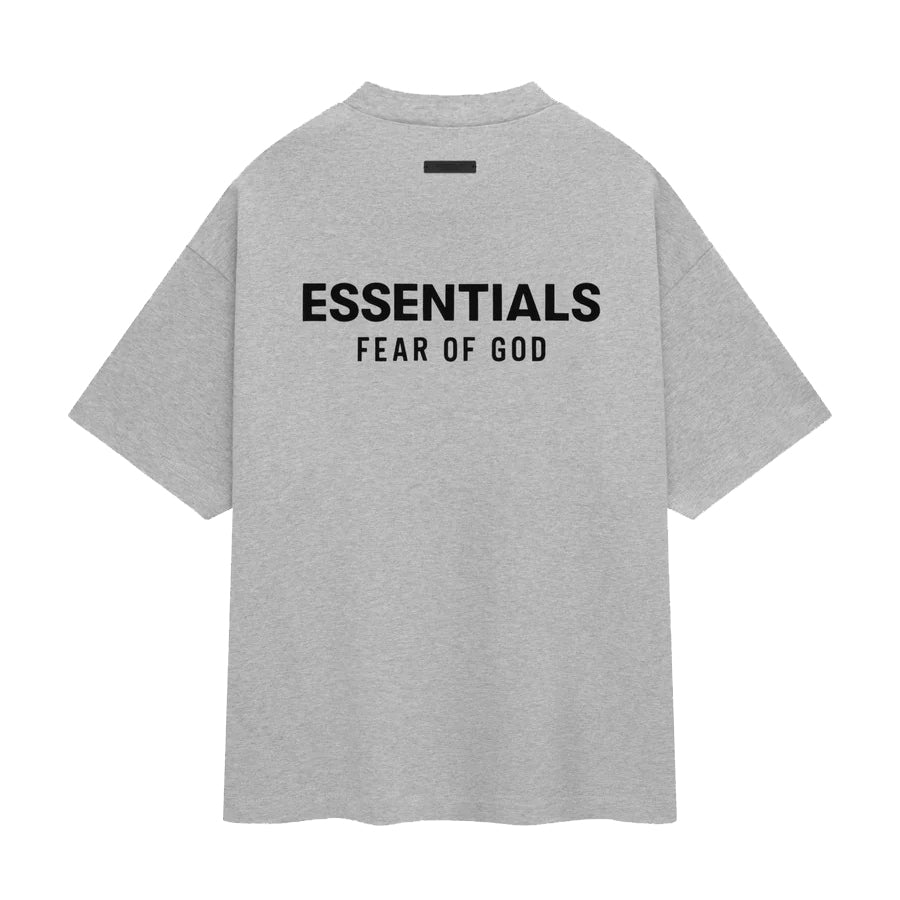 Fear of God ESSENTIALSJERSEY CREWNECK T-SHIRT LIGHT H GRAY 【125HO244368F】