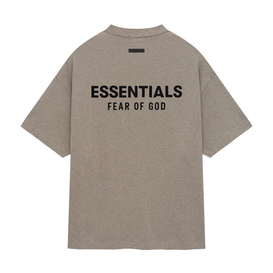 Fear of God ESSENTIALS JERSEY CREWNECK T-SHIRT HEATHER GRAY 【125HO244369F】