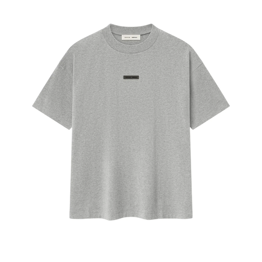 Fear of God ESSENTIALS - Classic Fit T-Shirts CONCREATE HEATHER【125SP254195F】