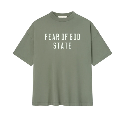 Fear of God ESSENTIALS - 90S Fit T-Shirts MOSS【125SP254477F】