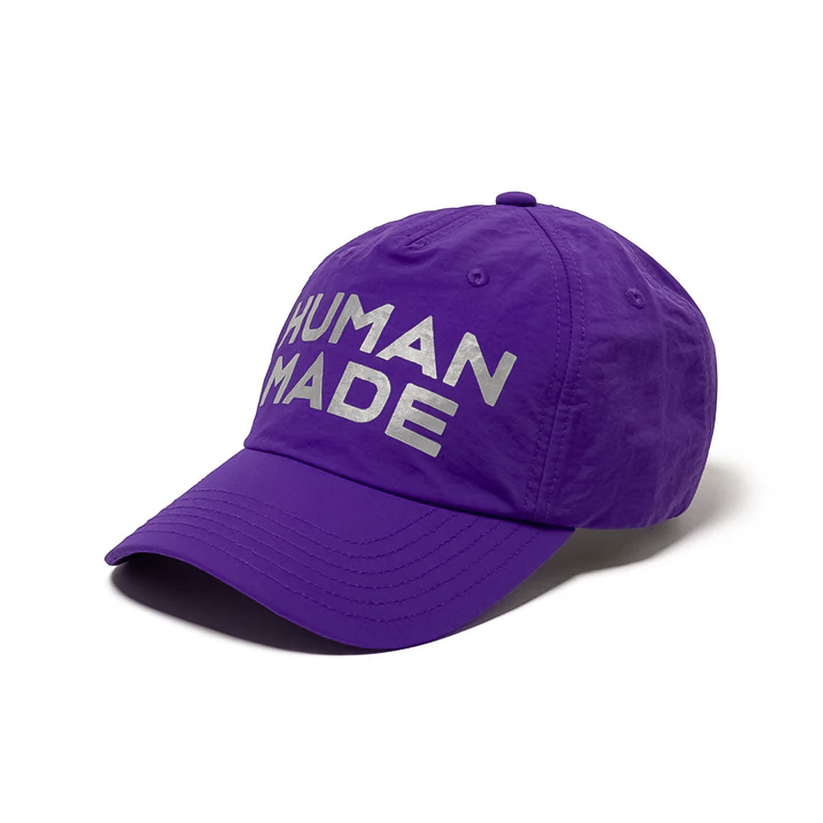 HUMAN MADE ヒューマンメイド 5PANEL NYLON CAP PURPLE 5パネル ナイロン キャップ パープル【HM28GD029】