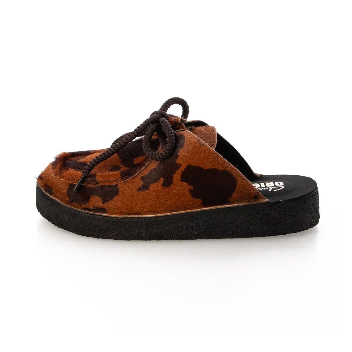 Clarks - DSRTNomad Mule Brown Cow Print 【26183080】
