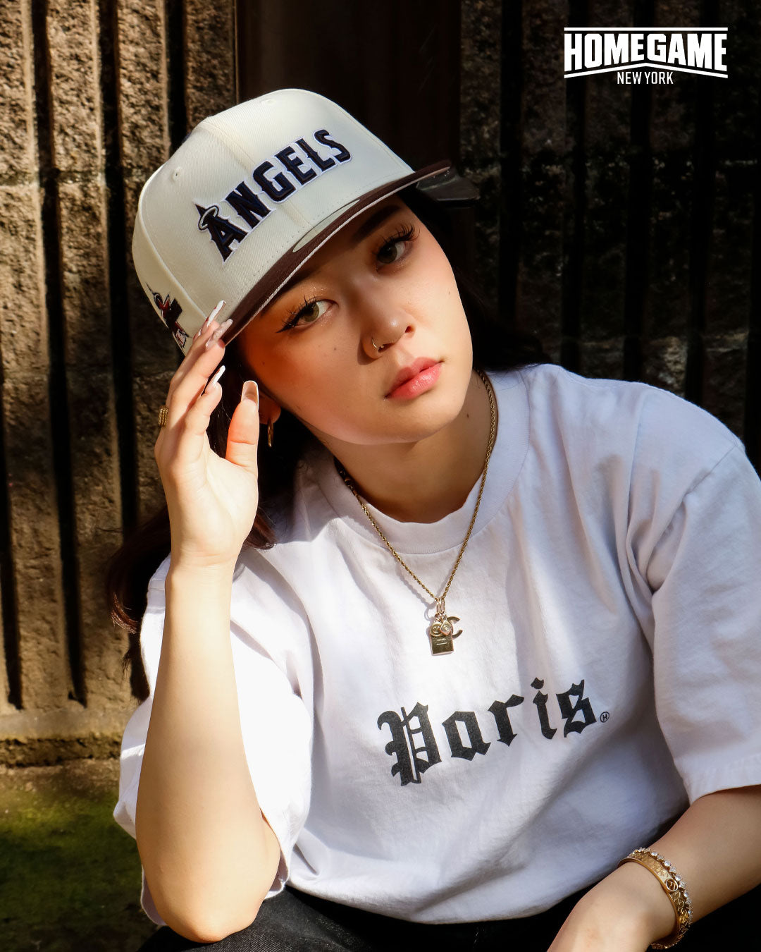 NEW ERA - Anaheim Angels 59Fifty 2010 All Star Game Chrime White/brown