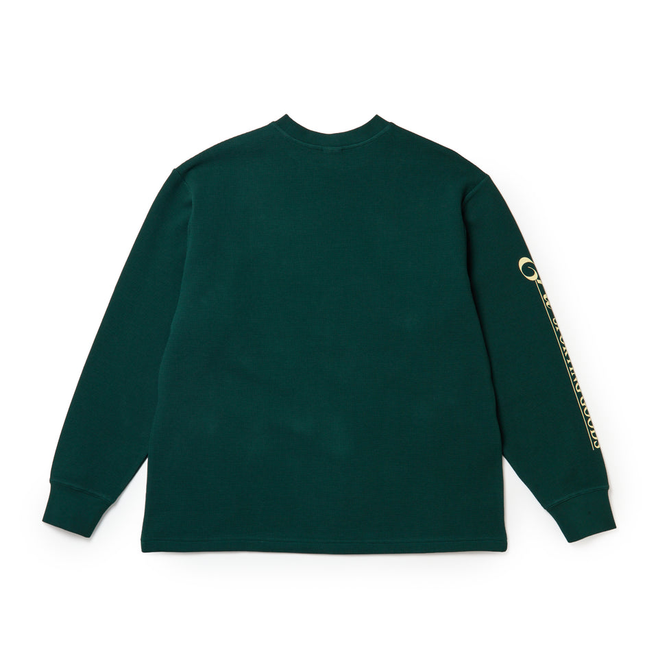 NEW ERA - OD WAFFLE LS TEE TAKAYUKI OHASHI GREEN【15171738】