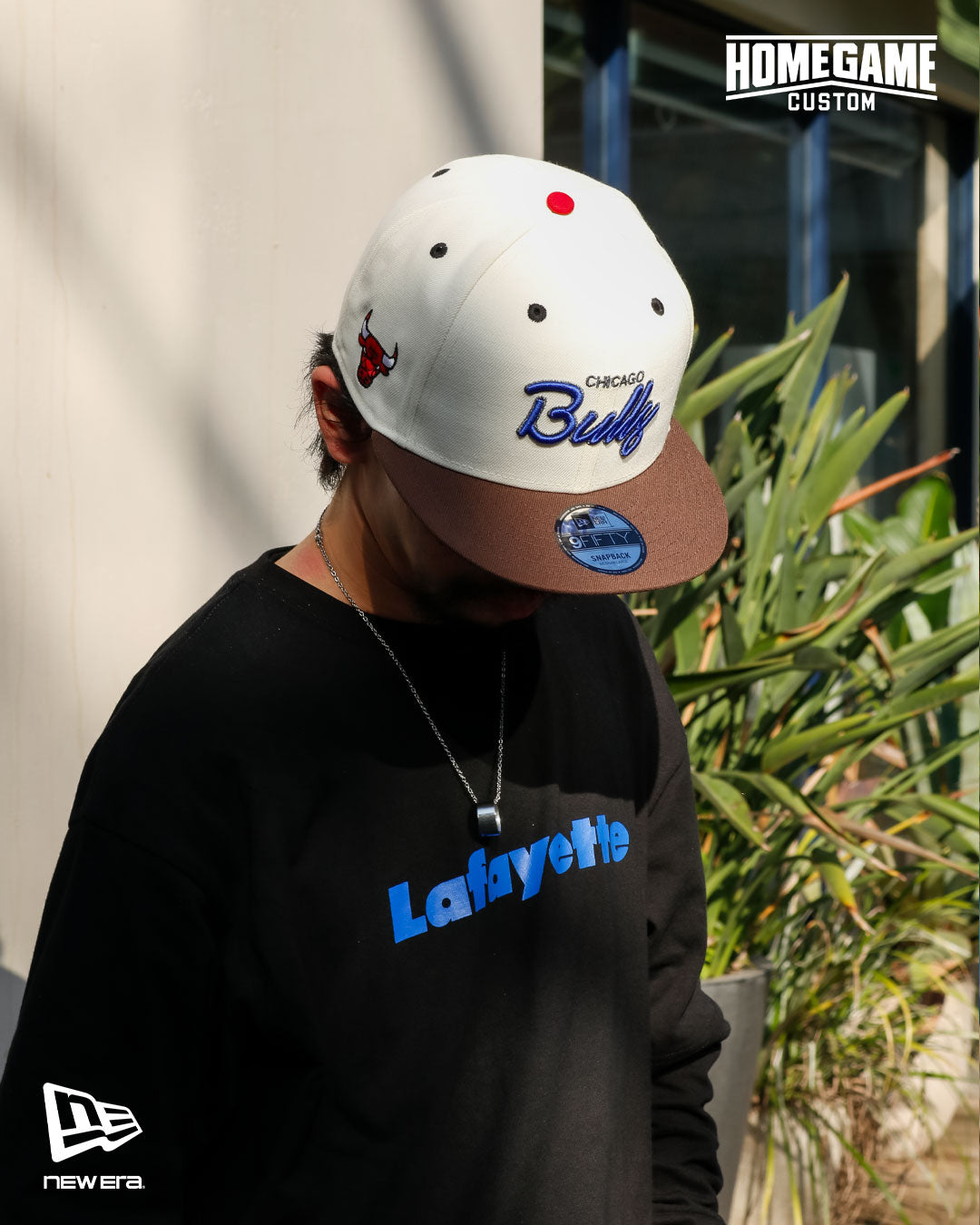 NEW ERA - CHICAGO BULLS CO 9FIFTY CHROME/WALNUT【71059673】