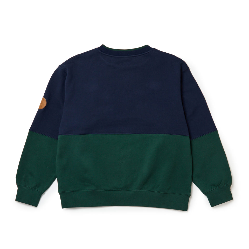 NEW ERA - OD SWEAT CN 2TONE TAKAYUKI OHASHI PATCH NAVY GREEN【15171735】