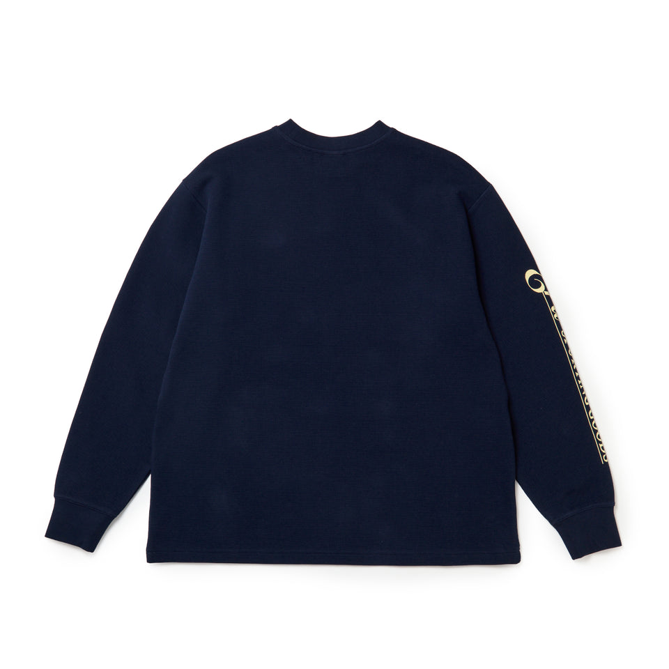 NEW ERA - OD WAFFLE LS TEE TAKAYUKI OHASHI NAVY【15171737】