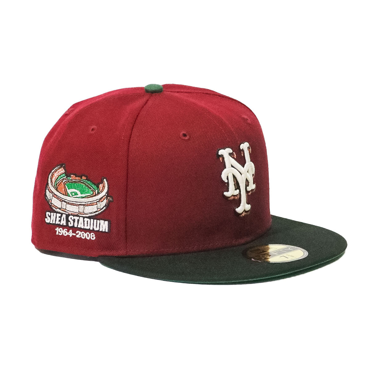 NEW ERA New York Mets - 59FIFTY 1964 Shea Stadium  BRGNDY/BLK