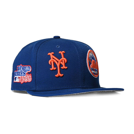 NEW ERA NEW YORK METS - 59FIFTY 6 EMB&amp;PATCH ROYAL