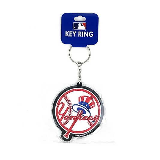 New York Yankees MLB RUBBER KEY CHAIN 【YK-KEY12】