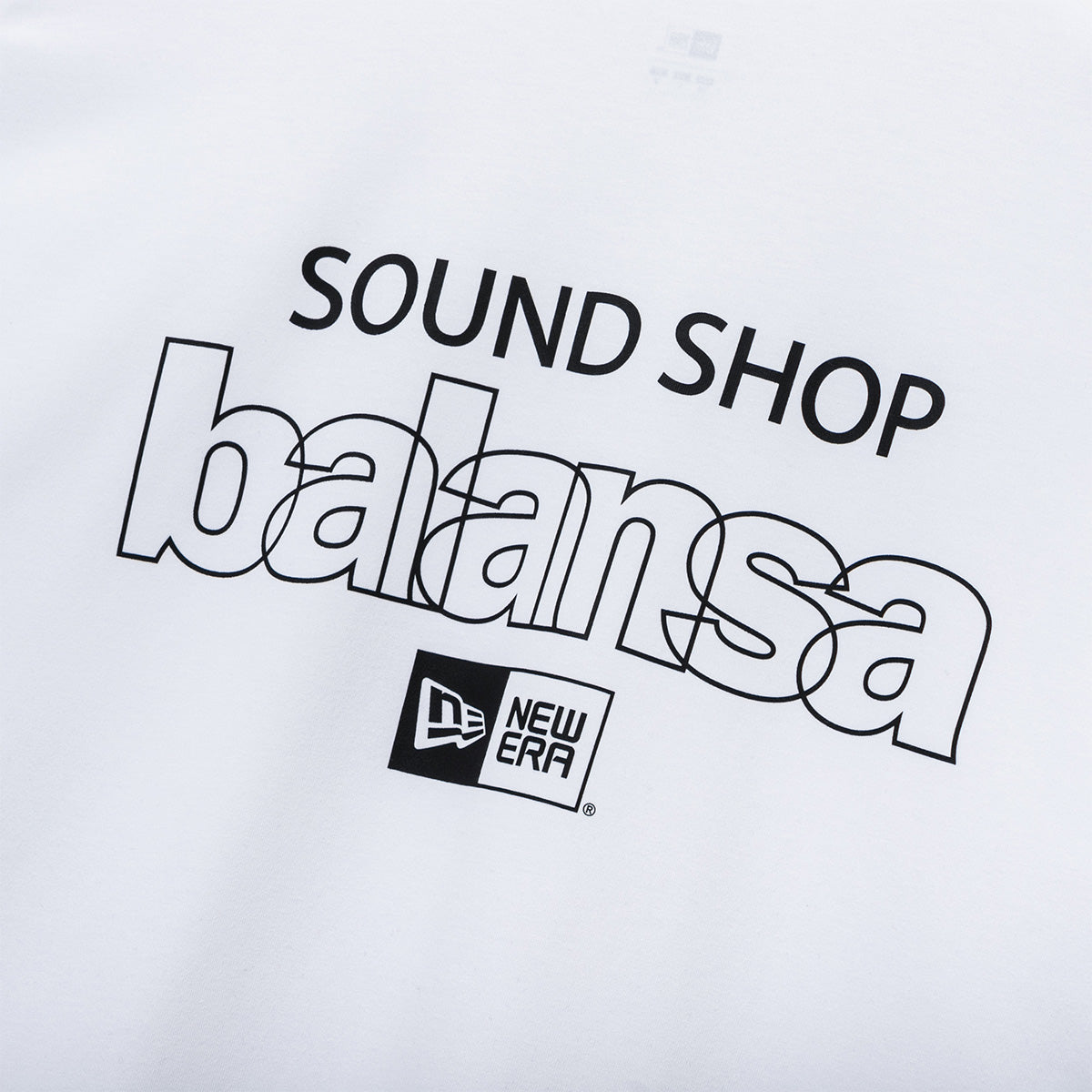 NEW ERA × SOUND SHOP balansa - AP BALANSA SHORT SLEEVE TEE  WHITE【13822796】