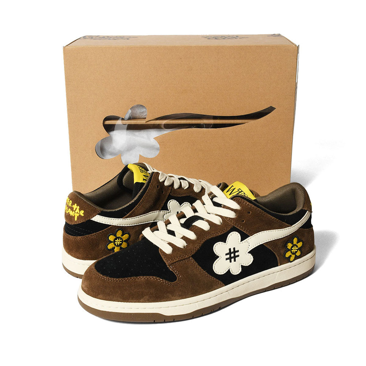 WATER THE PLANT ウォーター ザ プラント ”TRUFFLE” KICKS BROWN スニーカー WTP028