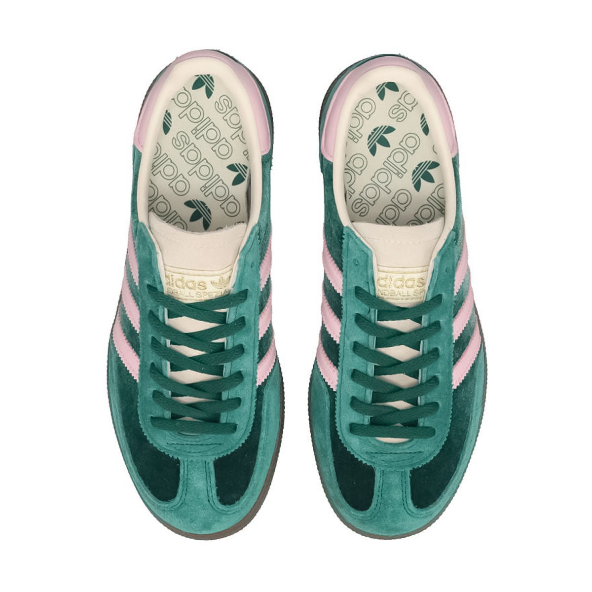 adidas HANDBALL SPEZIAL W "COLLEGE GREEN/CLEAR PINK/CREAM WHITE" アディダス ハンドボール スペツィアル ウィメンズ "カレッジグリーン/クリアピンク/クリームホワイト"　【JI2648】