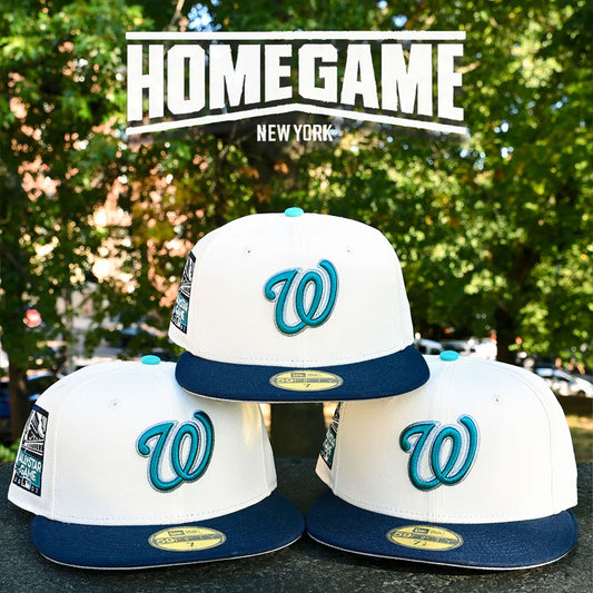 NEW ERA Washington Nationals - 59Fifty 2007 All Star Game Chrome/Oceanside Blue