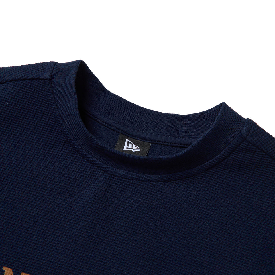 NEW ERA - OD WAFFLE LS TEE TAKAYUKI OHASHI NAVY【15171737】