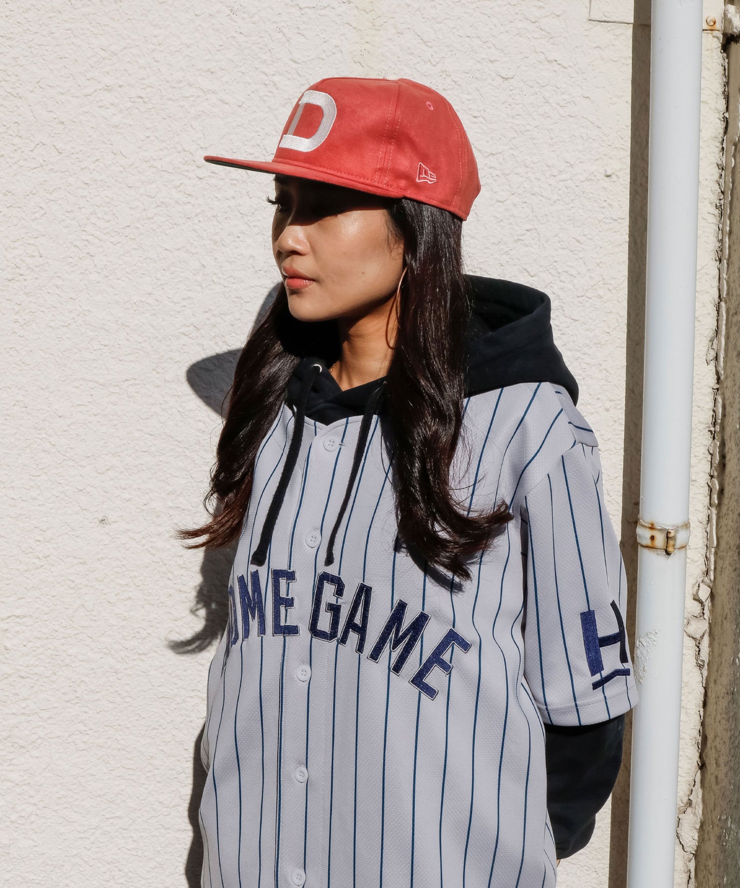 Majestic - BaseBall Shirts HOMEGAME CUSTOM 【TM2125FW0001】