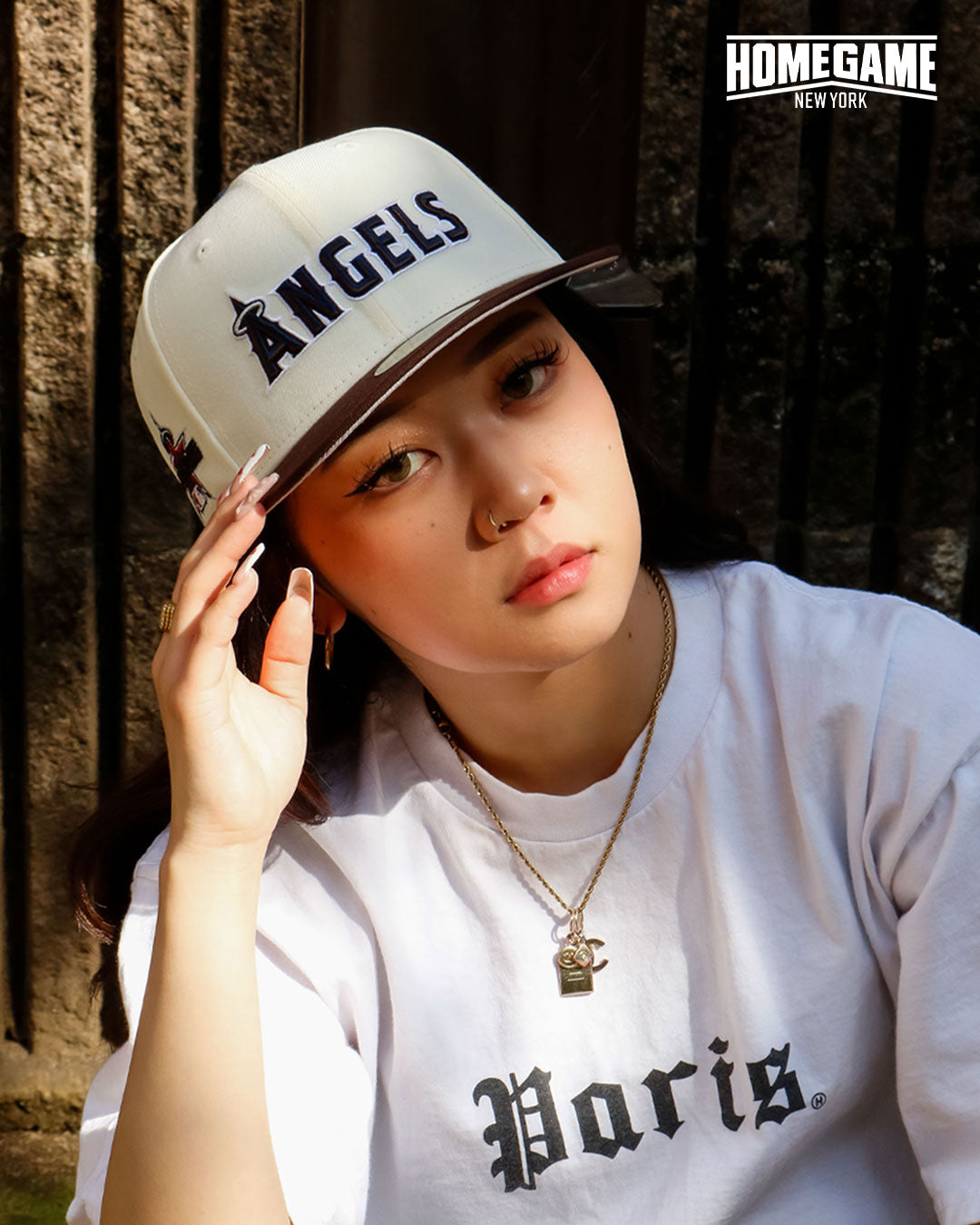 NEW ERA - Anaheim Angels 59Fifty 2010 All Star Game Chrime White/brown