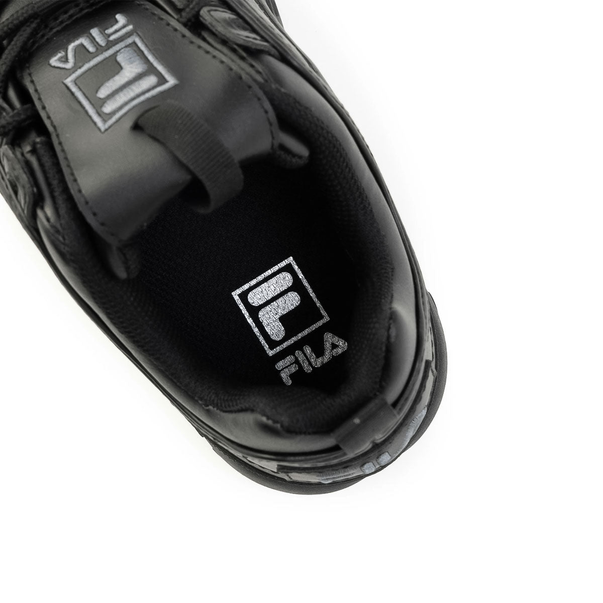 FILA - DISRUPTOR II BLACK/CASTLEROCK/M.SILVER 【USS25031-002】