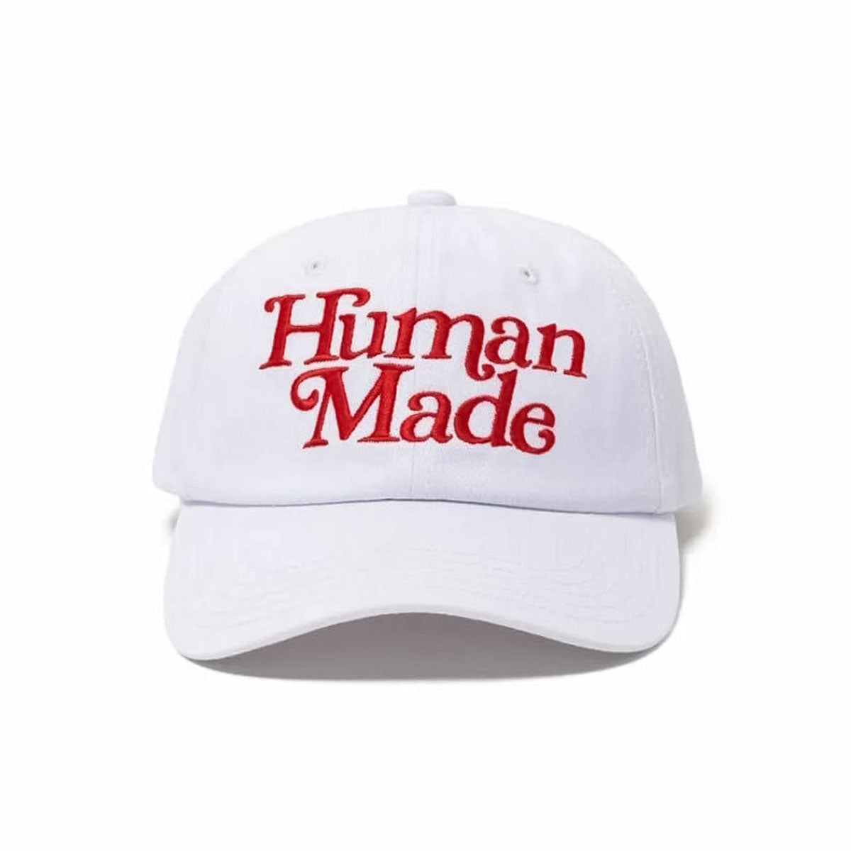 HUMAN MADE ヒューマンメイド GIRLS DON’T CRY 6PANEL CAP #2 WHITE ガールズ ドント クライ 6パネル キャップ #2 ホワイト 【XX25GD038】