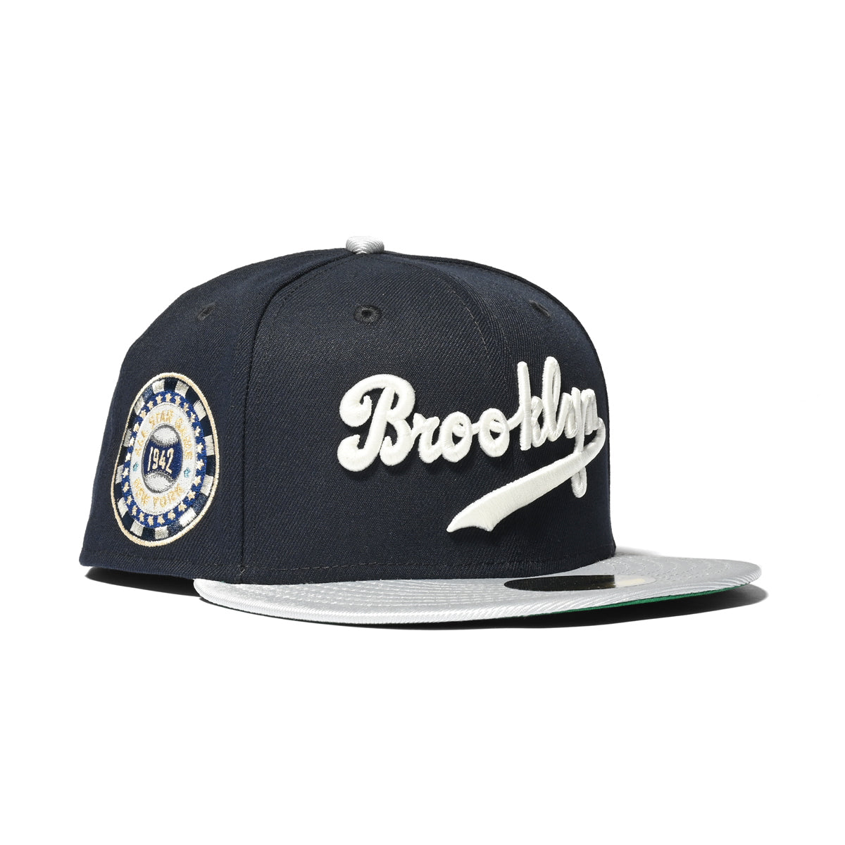 NEW ERA Brooklyn Dodgers - 1942 ALL STAR GAME 59FIFTY NAVY/METALLIC SILVER【14148791】