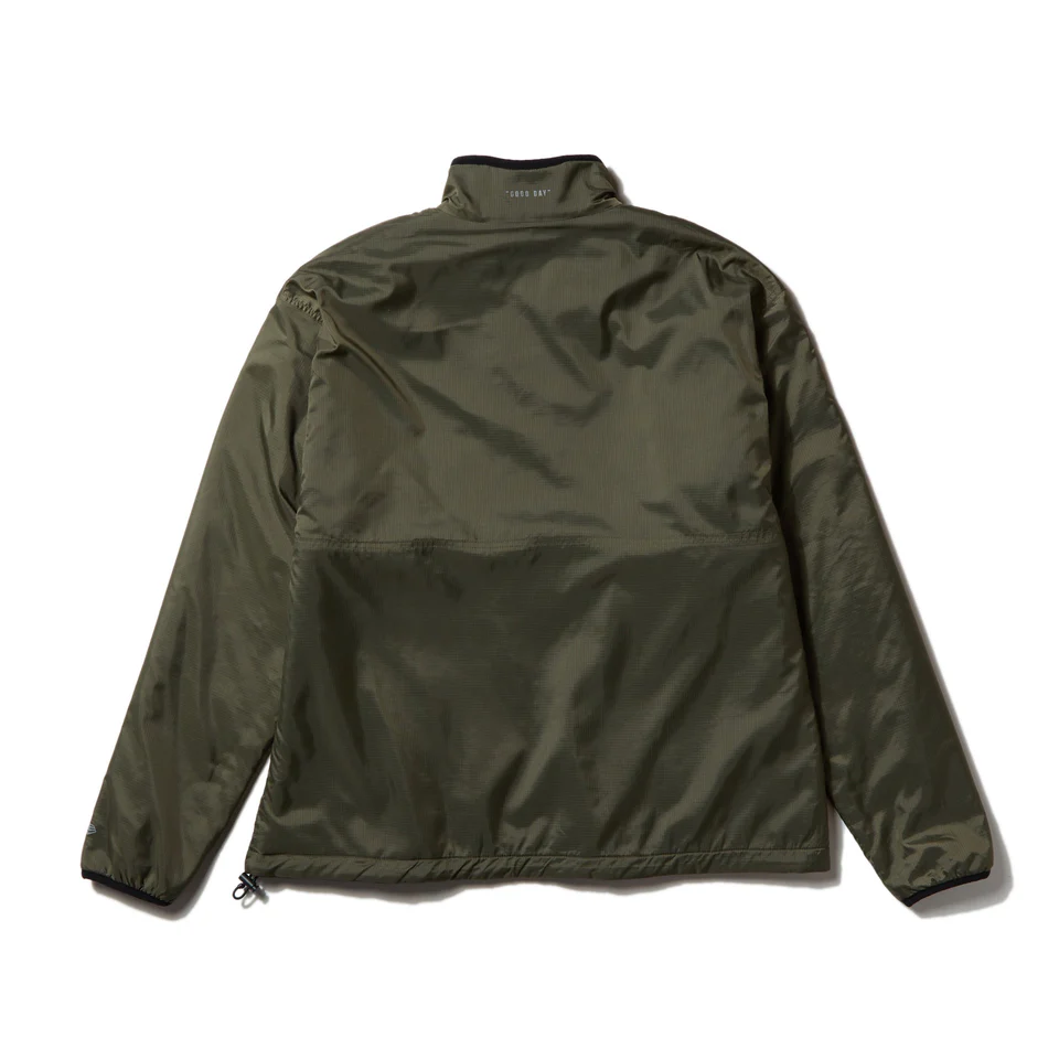 NEW ERA ニューエラ Field Reversible Fleece Pullover Jacket Angler Collection POLARTEC 200 フリースプルオーバージャケット リバーシブル 吉田兄弟 OLIVE/BLACK オリーブ/ブラック【14344447】