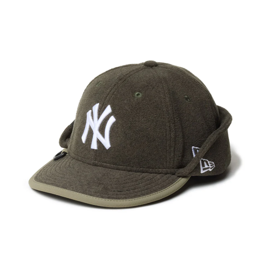 NEW ERA ニューエラ LP 59FIFTY Flip Down Angler Collection POLARTEC 200 キャップ 吉田兄弟 OLIVE オリーブ【14344495】