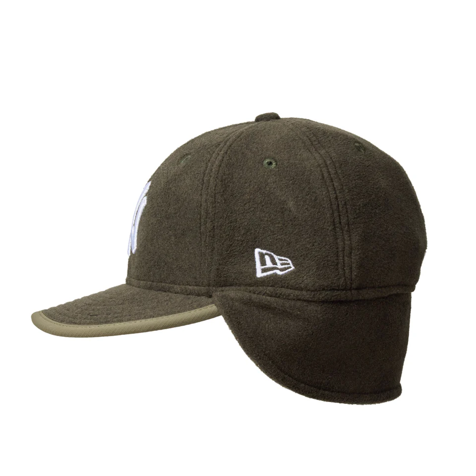 NEW ERA ニューエラ LP 59FIFTY Flip Down Angler Collection POLARTEC 200 キャップ 吉田兄弟 OLIVE オリーブ【14344495】