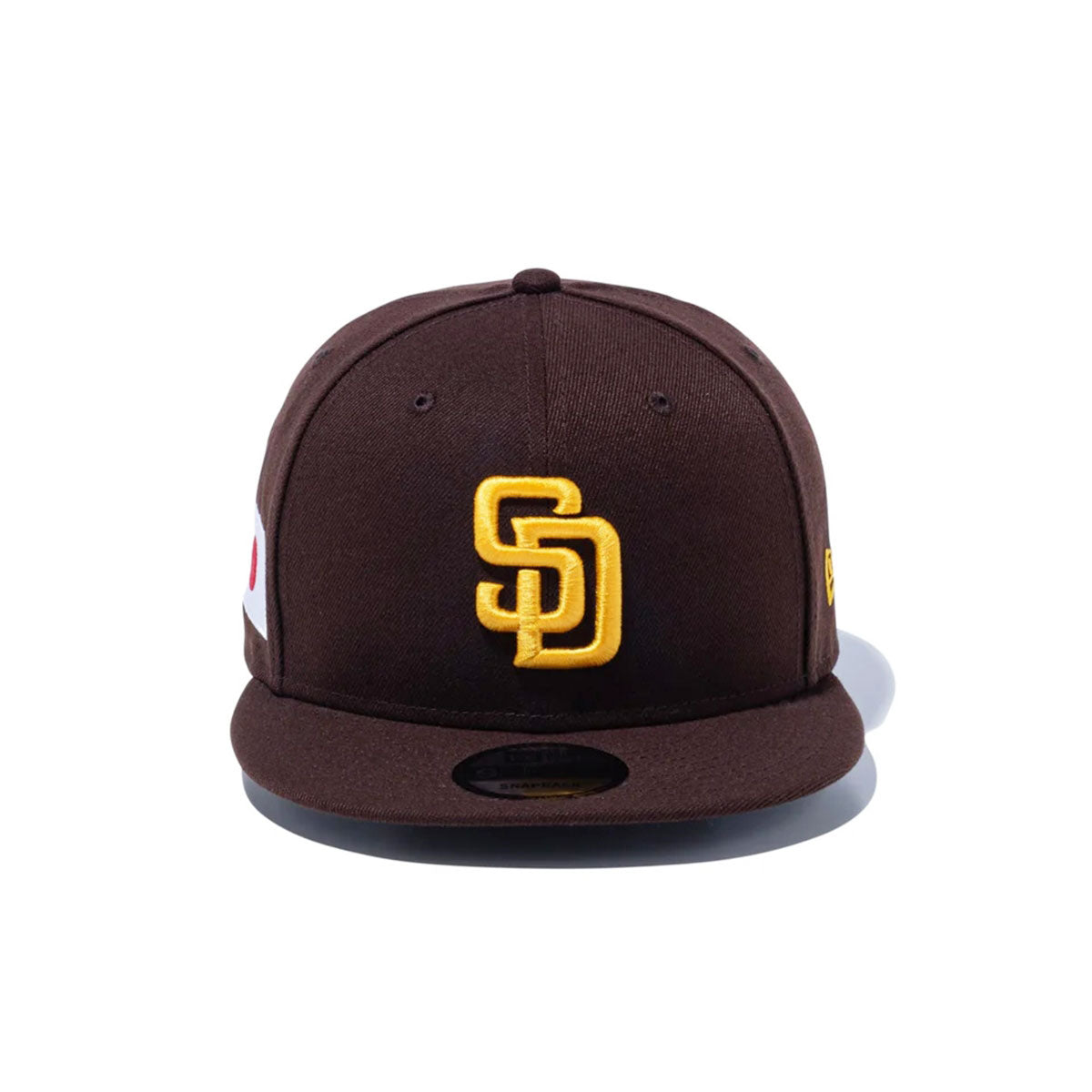 NEW ERA SAN DIEGO PADRES - 9FIFTY MLB JAPAN FLAG BURNT WOOD 【14517900】