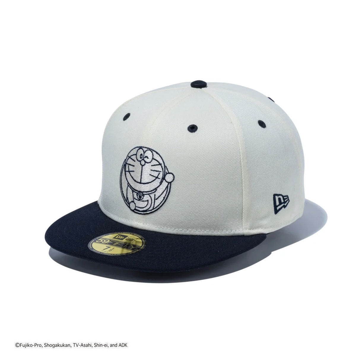 NEW ERA - 59FIFTY DORAEMON DRAWING CHROME WHITE/NAVY 【14520630】